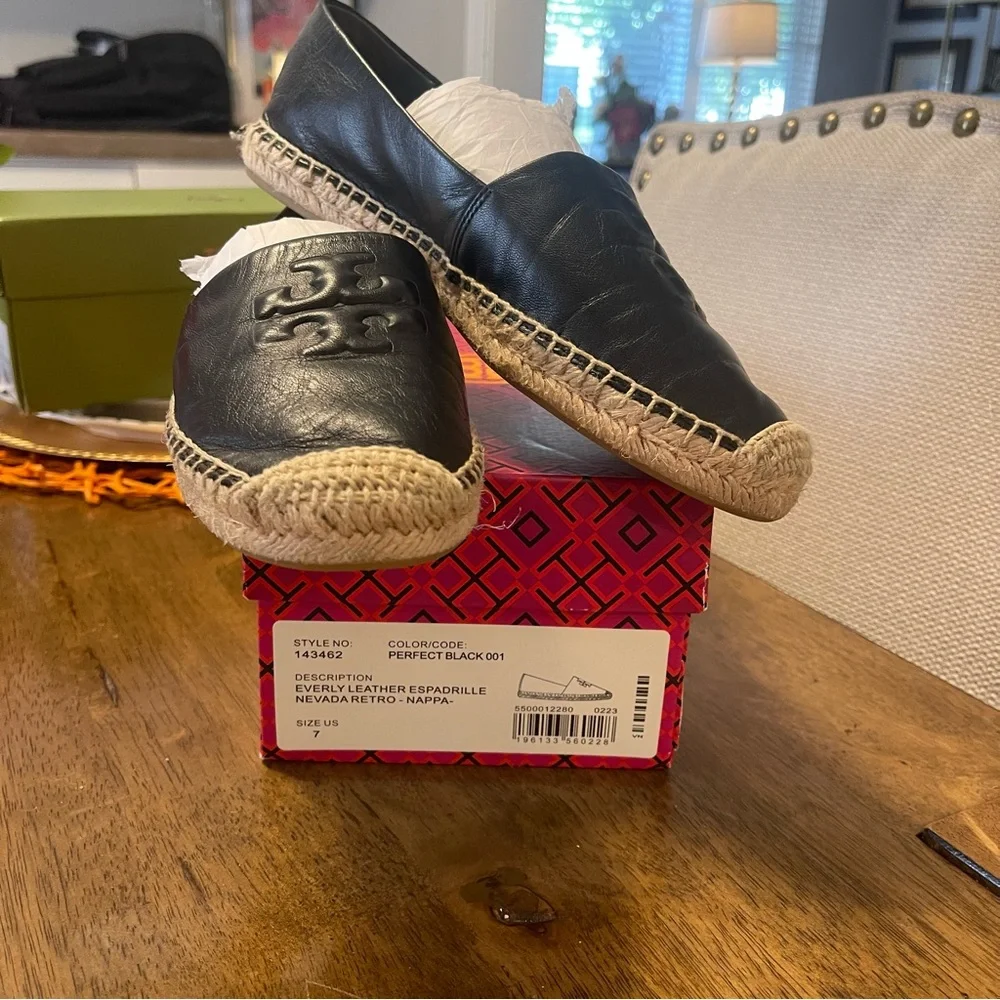Tory Burch espadrilles Black